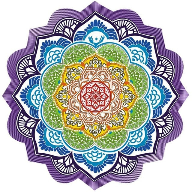 Hot Beach Towel Tassel Yoga Mat Carpet Tapete Doormat Tapestry Indian Mandala Blankets Bathroom Carpet Camping Mattress 7 Color
