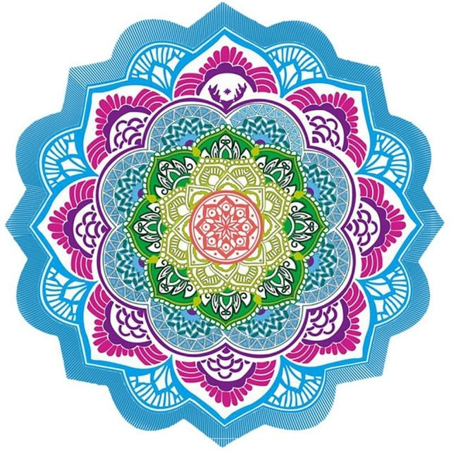 Hot Beach Towel Tassel Yoga Mat Carpet Tapete Doormat Tapestry Indian Mandala Blankets Bathroom Carpet Camping Mattress 7 Color