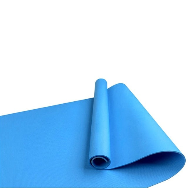 Yoga Mat Exercise Pad Thick Non-slip Folding Gym Fitness Mat Pilates Supplies Non-skid Floor Play Mat 4 Colors 9282