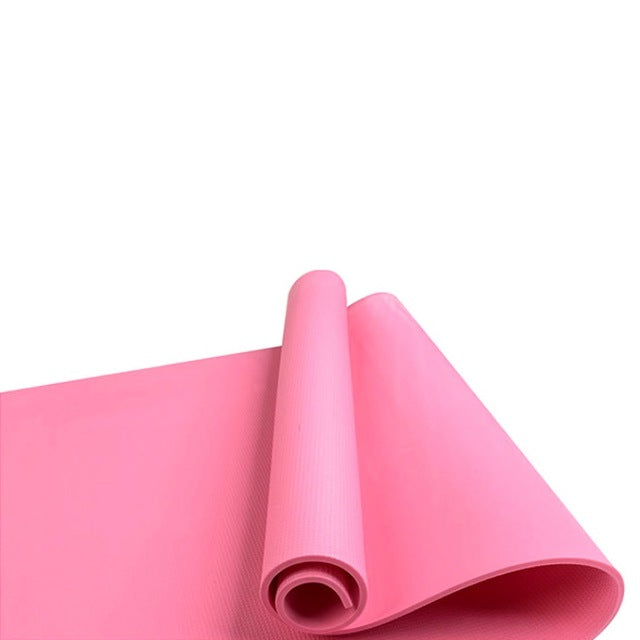 Yoga Mat Exercise Pad Thick Non-slip Folding Gym Fitness Mat Pilates Supplies Non-skid Floor Play Mat 4 Colors 9282