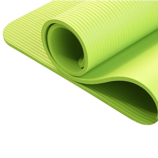 Yoga Mat Exercise Pad Thick Non-slip Folding Gym Fitness Mat Pilates Supplies Non-skid Floor Play Mat 4 Colors 9282