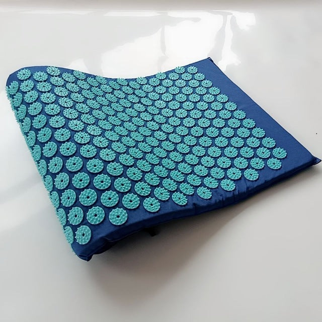Spike Acupuncture Massage Yoga Mat/Pillow Massager (appro.67*42cm)Acupressure Mat Relieve Back Body Pain Cushion